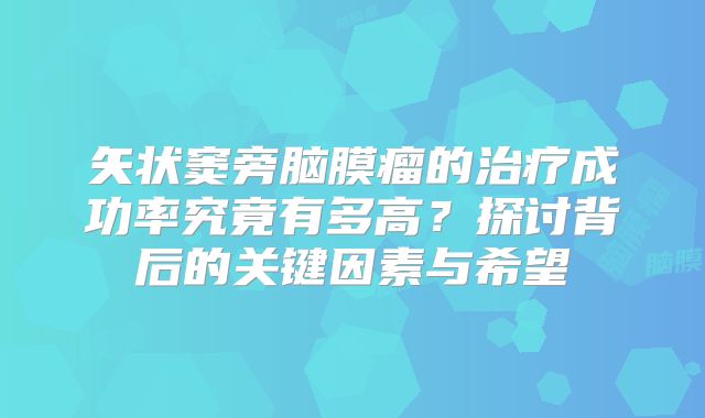 矢状窦旁脑膜瘤的治疗成功率究竟有多高？探讨背后的关键因素与希望