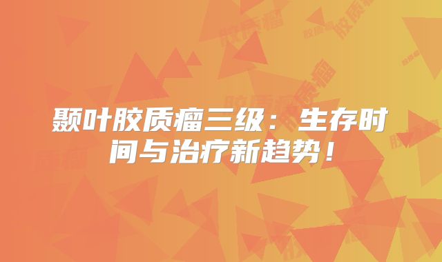 颞叶胶质瘤三级：生存时间与治疗新趋势！