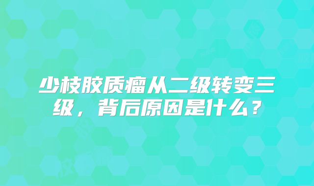 少枝胶质瘤从二级转变三级，背后原因是什么？